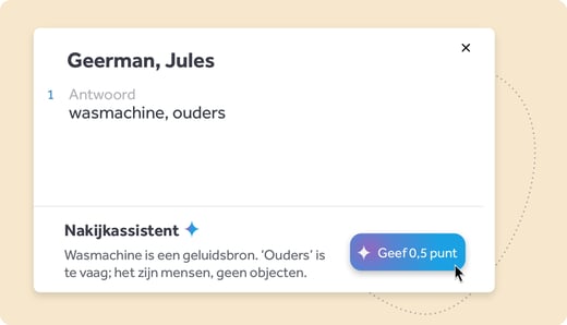 Toets USP Automatisch nakijken