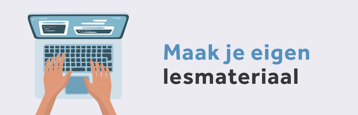 Zelf lesmateriaal maken